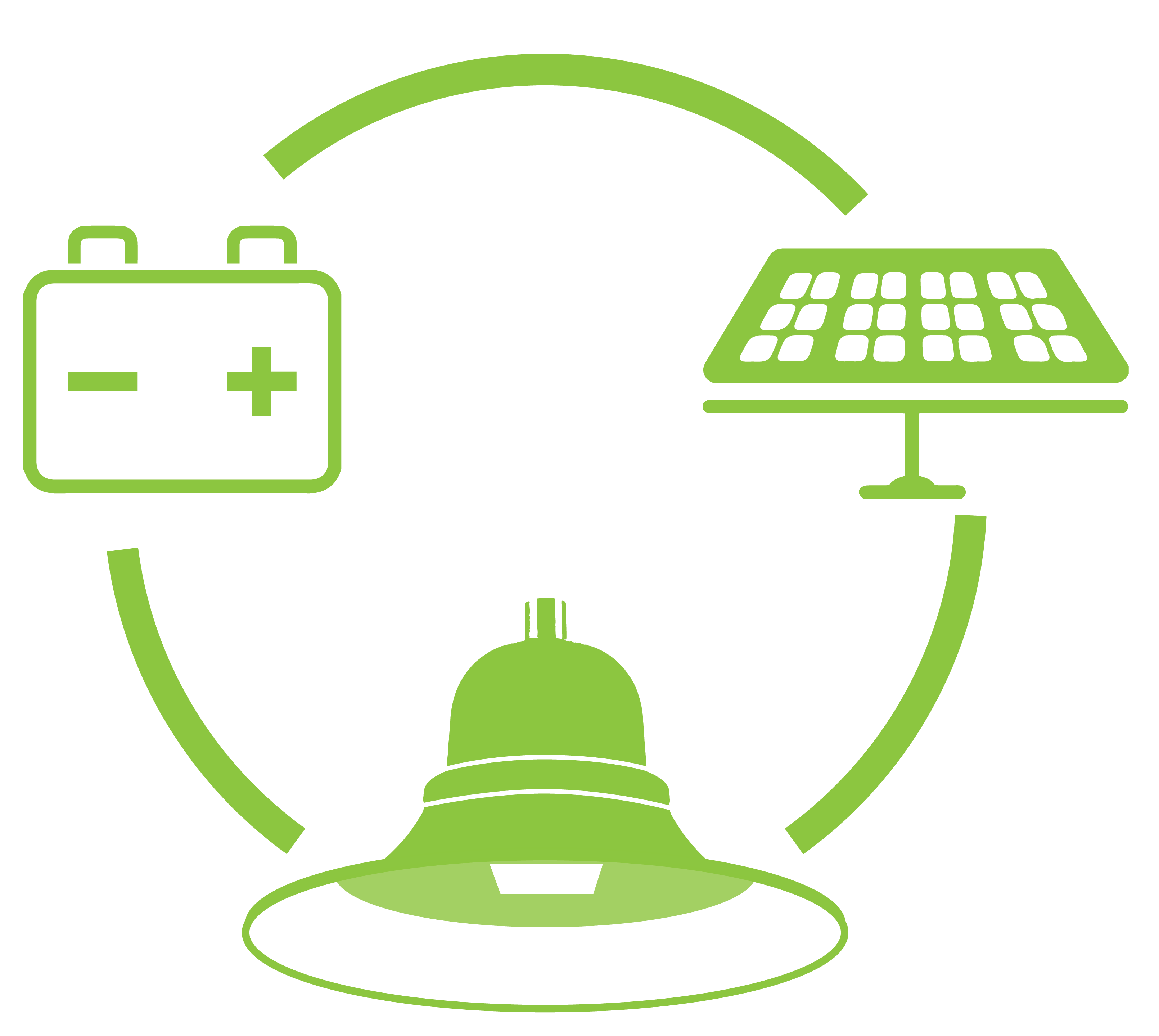 solar light components icon